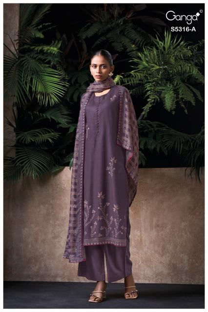 Ganga raevia 5316 ladies dress material wholesale market in delhi
